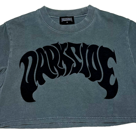 Wavy Logo Crop Top