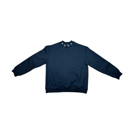 Monogram Mock Neck Sweater