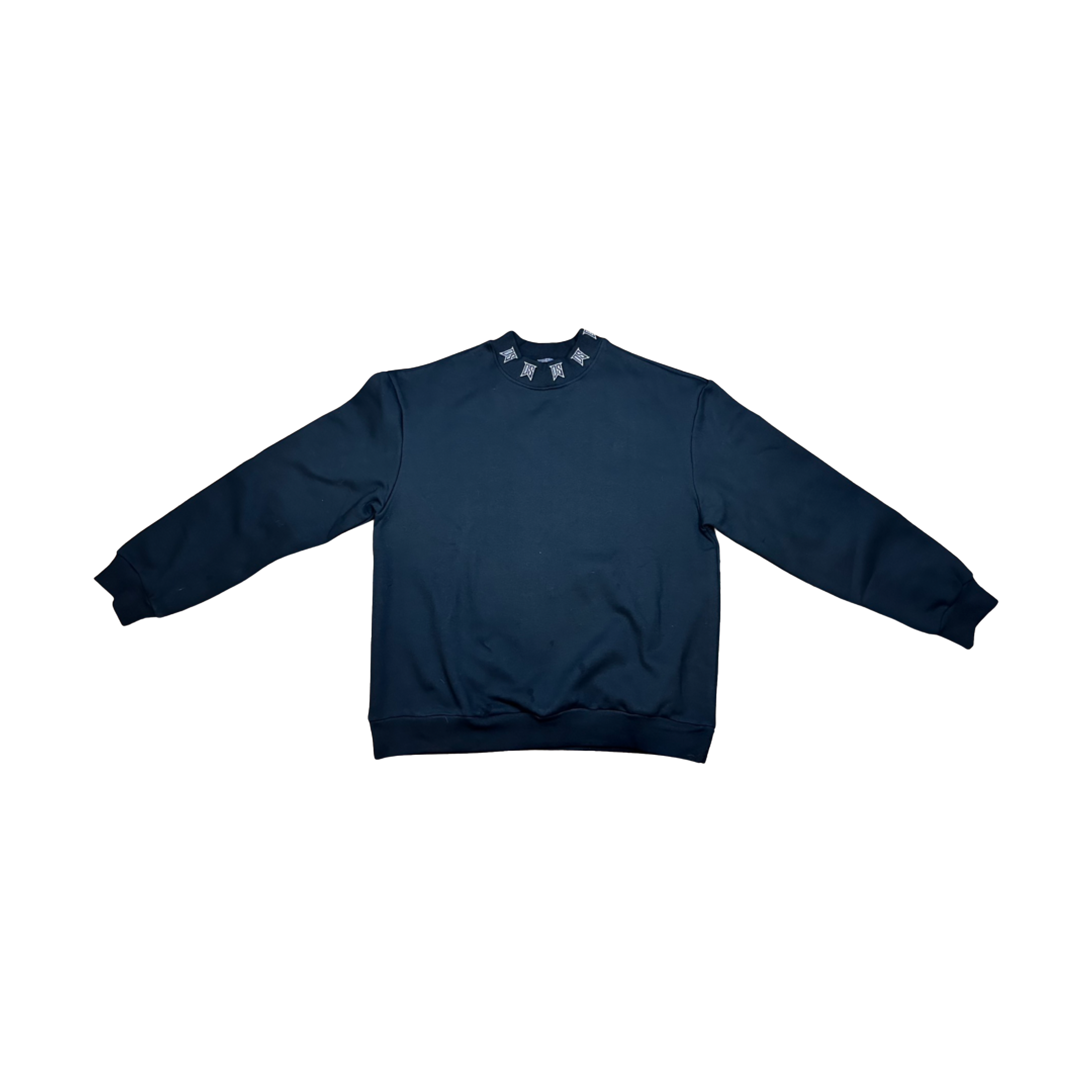Monogram Mock Neck Sweater