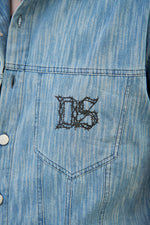 Distressed Button Up