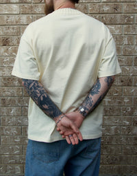 Knitted Round Neck Logo Tee