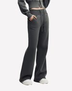 Washed Flared Sweatpants