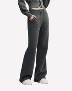 Washed Flared Sweatpants