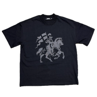 Knitted Round Neck Calvary Tee