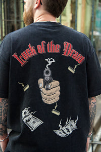 Waffle Knit 'Luck of the Draw' T-Shirt
