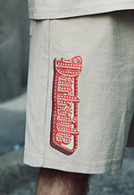 Waffle Knit Logo Shorts