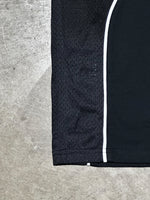 Green Chrome Piped Panel Tee