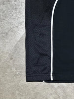 Green Chrome Piped Panel Tee