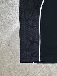 Green Chrome Piped Panel Tee