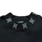 Monogram Mock Neck Sweater