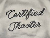 Certified Shooter Varsity Jacket
